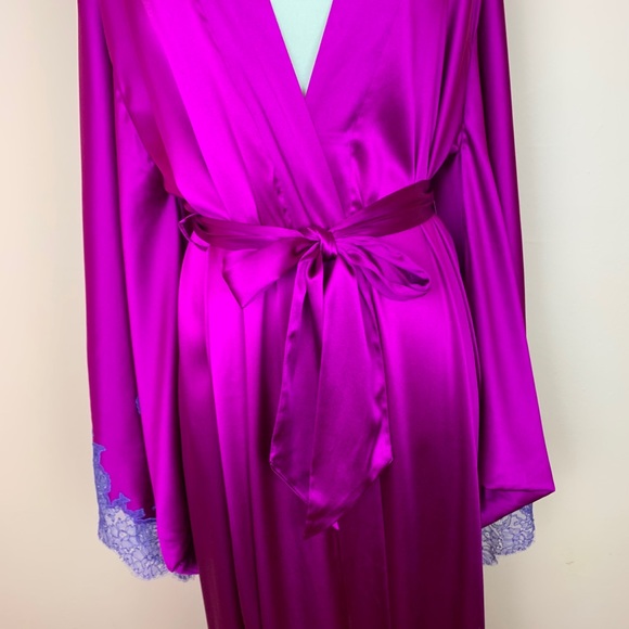 New! Rare AGENT PROVOCATEUR Elizabelle Silk Gown - Picture 8 of 16